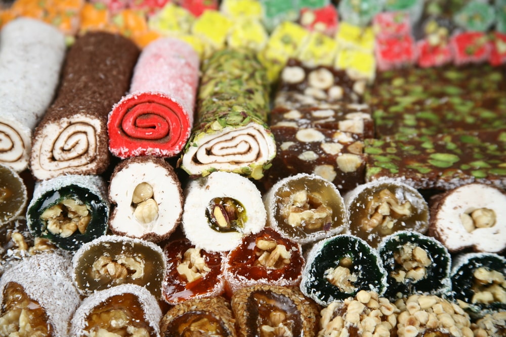 Турецкие сладости в турции фото