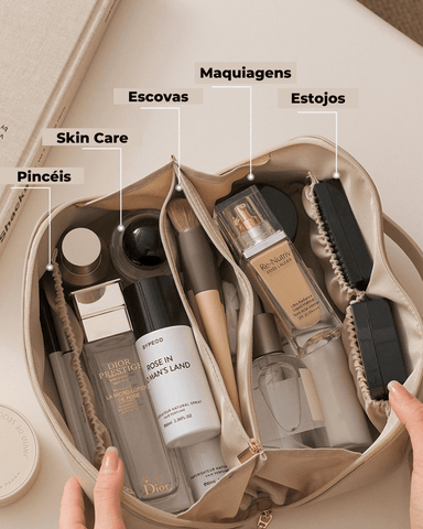 Necessaire Organizadora para Maquiagem - Necessaire Beauty