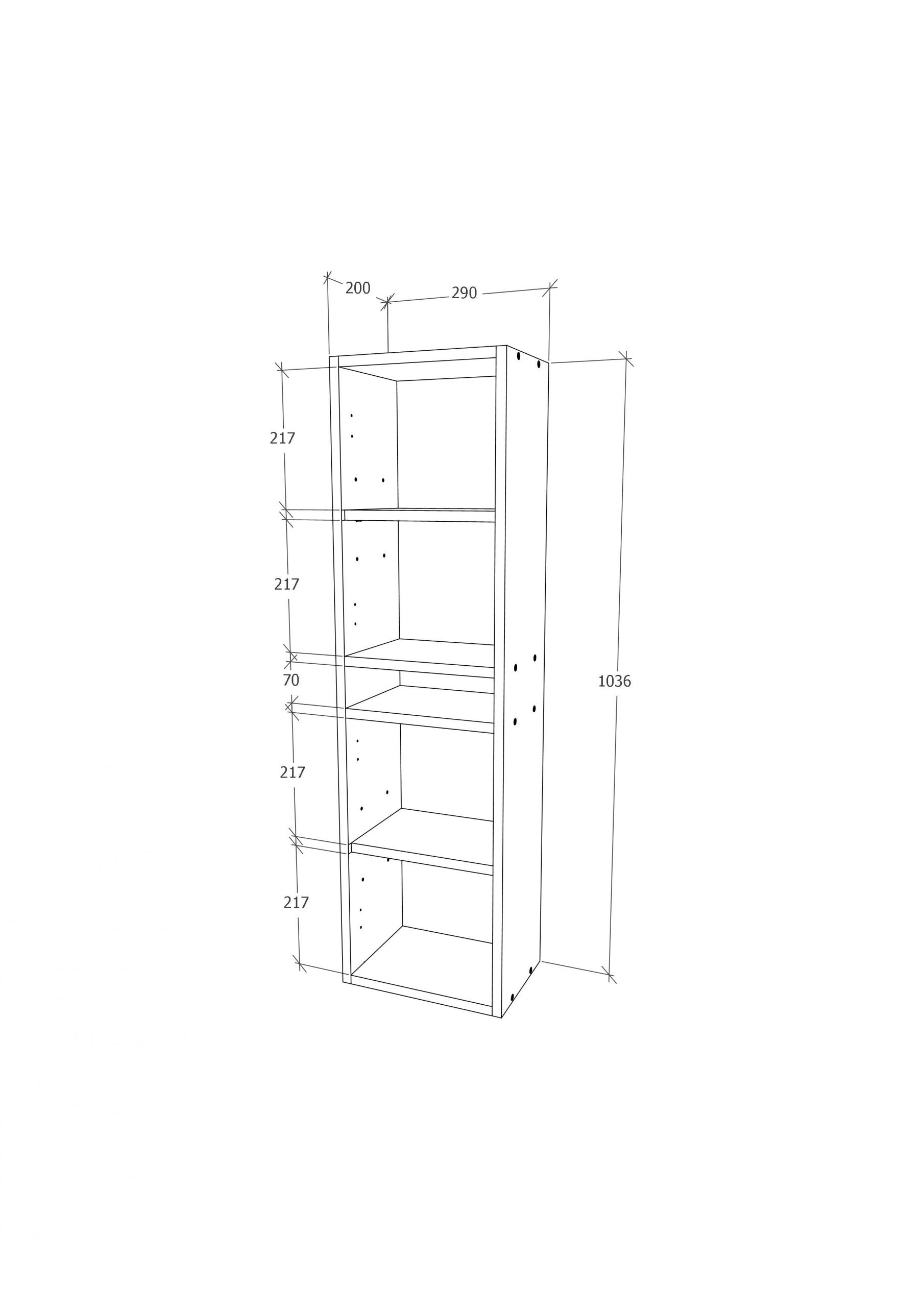 Soldat Baie Zed, Suspendat, 2 Usi, Alb lucios/Alb, MDF, L 29 x l 22 x 104 cm (2)