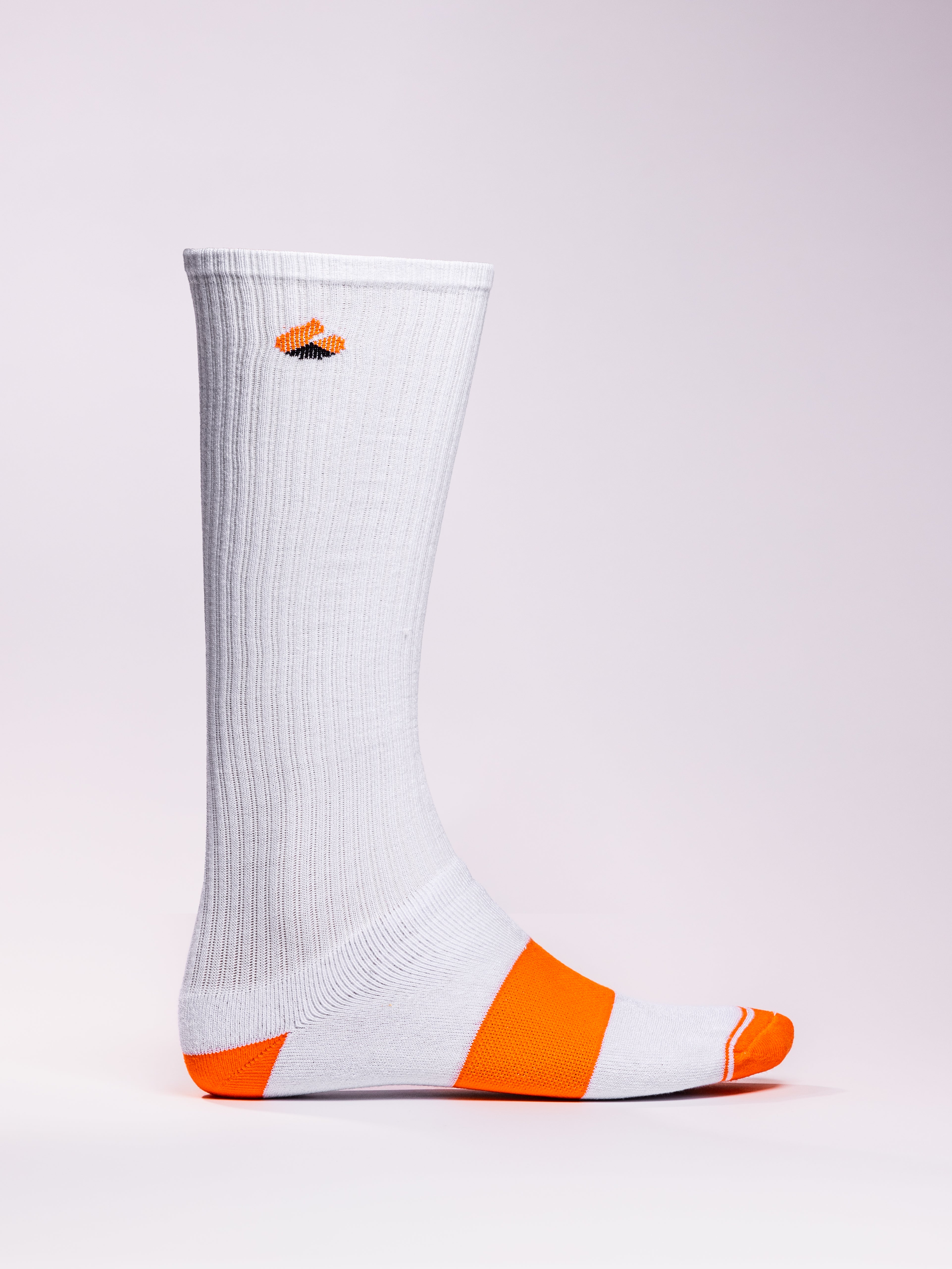 Active Rock Compression White/Orange - Active Rock Socks product image