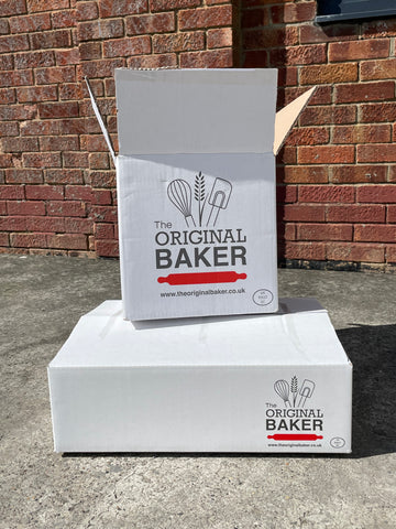 the original baker cardboard box