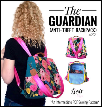 PDF Pattern and Video Tutorial - Oasis Backpack & Mini Oasis Backpack by  KMGhandmade