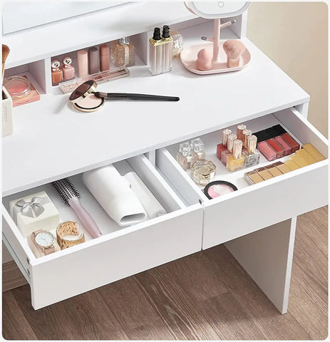 Dressing table with drawer