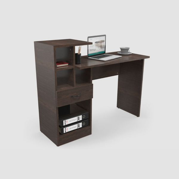 Wega6036 Office Study Table by Zorin in Walnut Finish