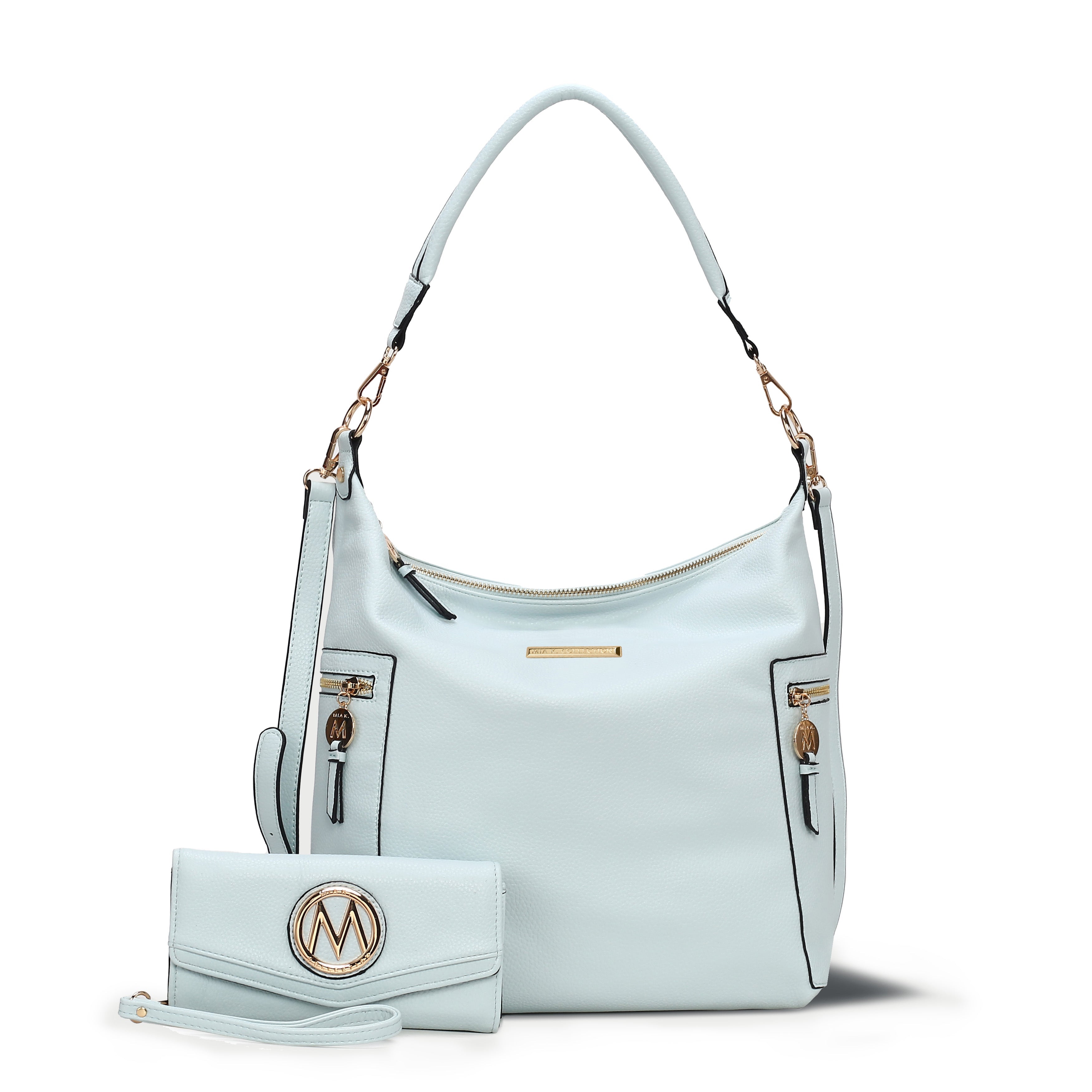 MKF Collection by Mia K. - Ophelia Hobo Bag and Wallet Set image 6