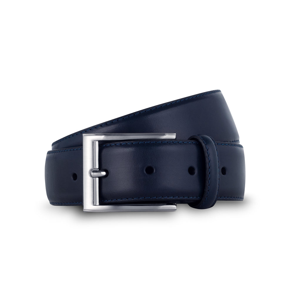 Ceinture homme en cuir lisse de veau pleine fleur - LodinG