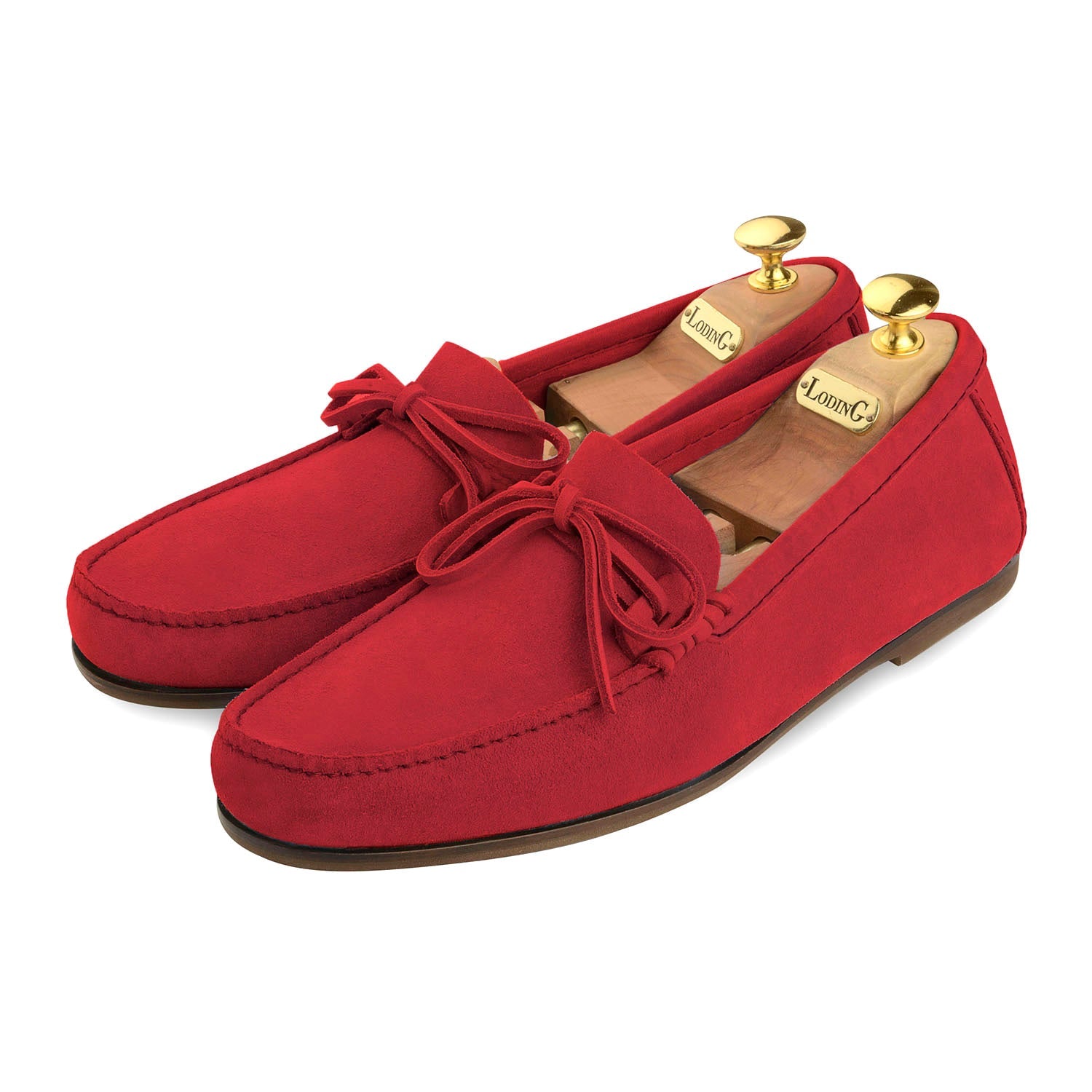 Mocassin Bahia 819 veau velours rouge - 40 / Rouge