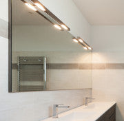 bathroom vanity lights above mirror