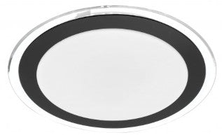 LED oyster celling light black