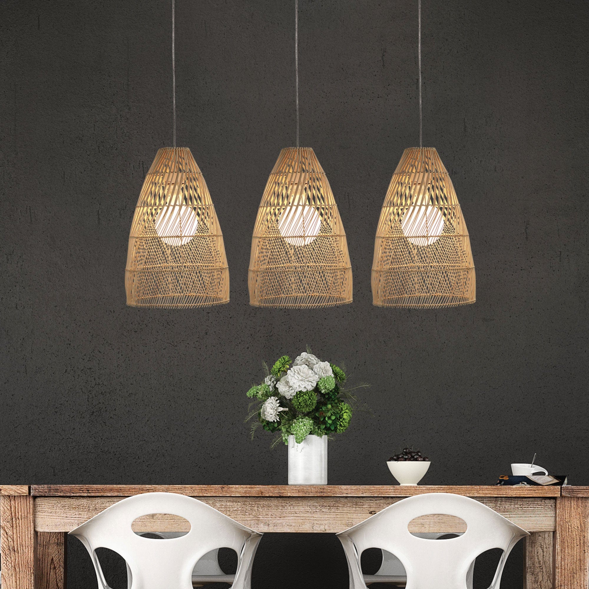 Rattan Pendant Light