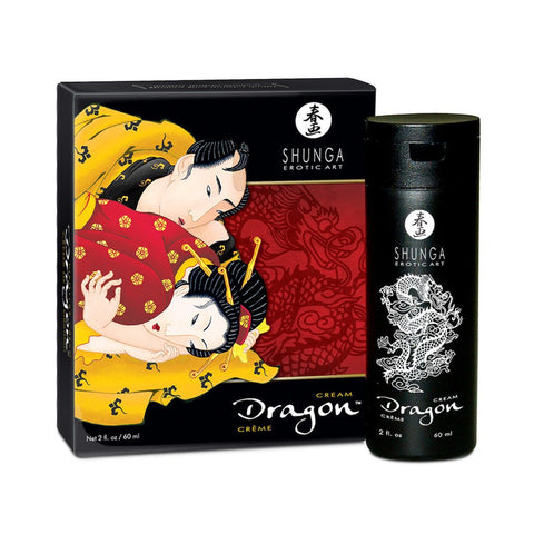 Crema Dragón estimulante con efecto frío y calor de Shunga