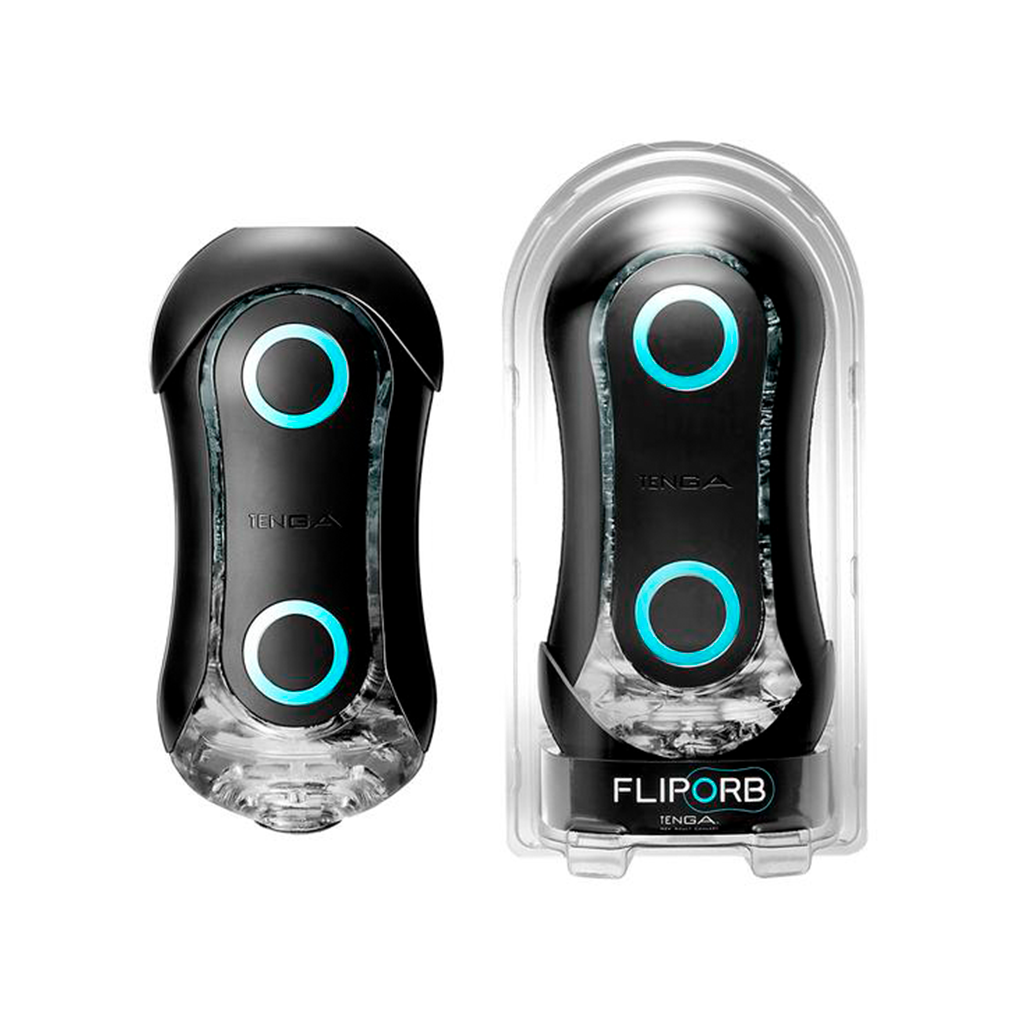 Masturbador Para Pene Flip Orb Black De Tenga Platanomelón 