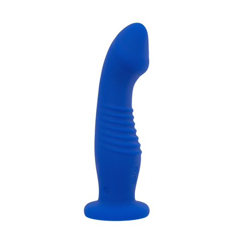 Vibrador anal con ventosa MJ Plus