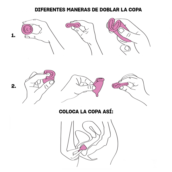 Copa menstrual | Silicona médica | Cómoda, segura y sostenible