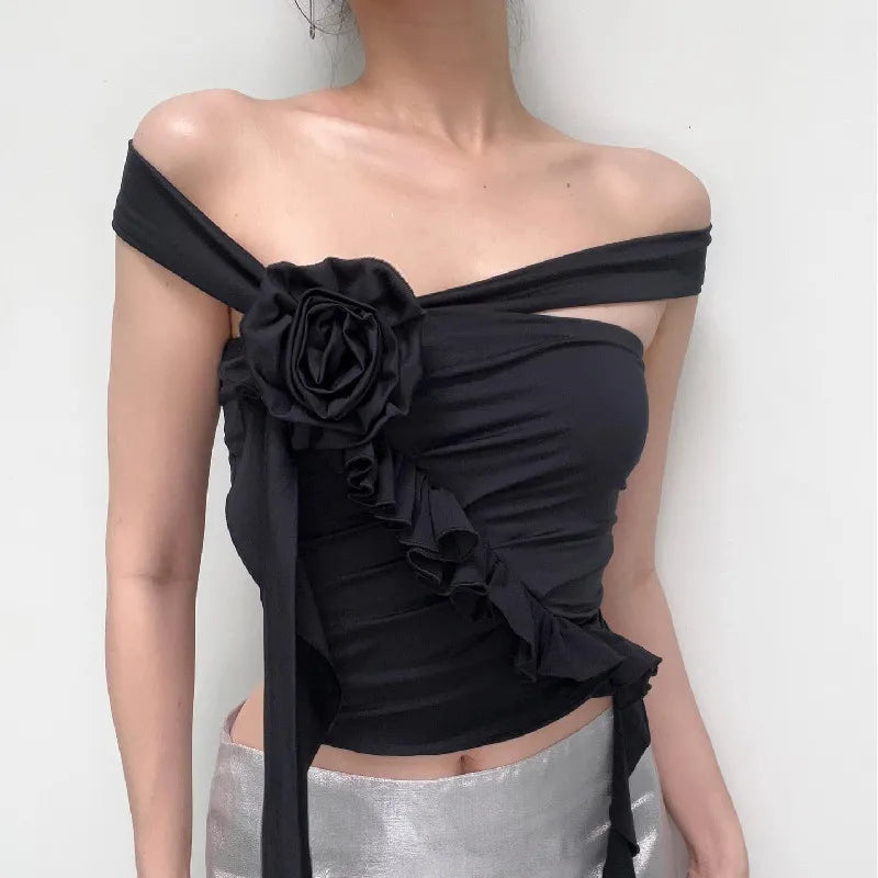 Spring & Summer Floral Tube Top Vest for Women