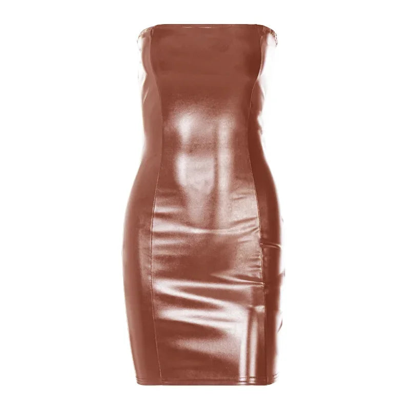 Strapless Summer Evening Dress Sexy, Stylish Temperament.SimpleButton. - Image 7