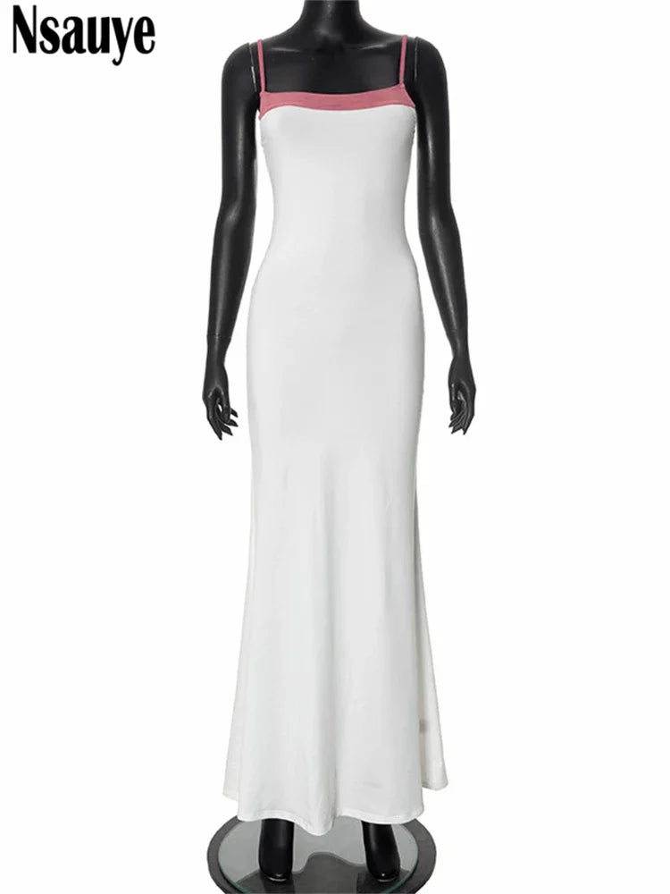Sexy Spaghetti Strap Backless Bodycon Dress for Women - Summer Clubwear - Image 6