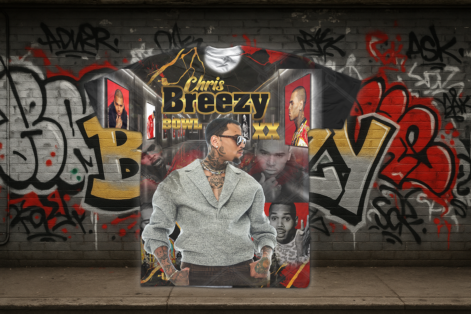 Chris Breezy Tribute Tee