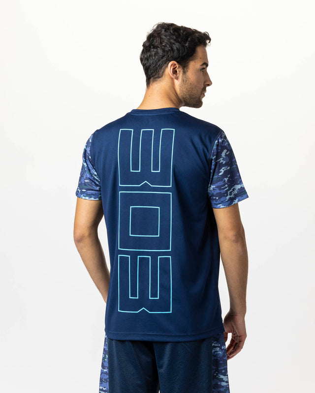 Camiseta azul marino WOW Savage para hombre – WOLF ON WINGS