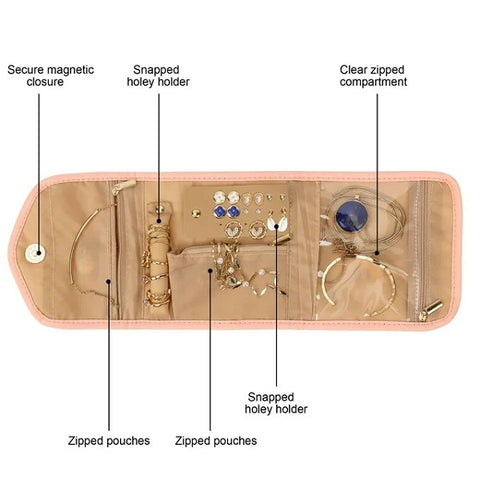 Foldable Jewelry Organizer