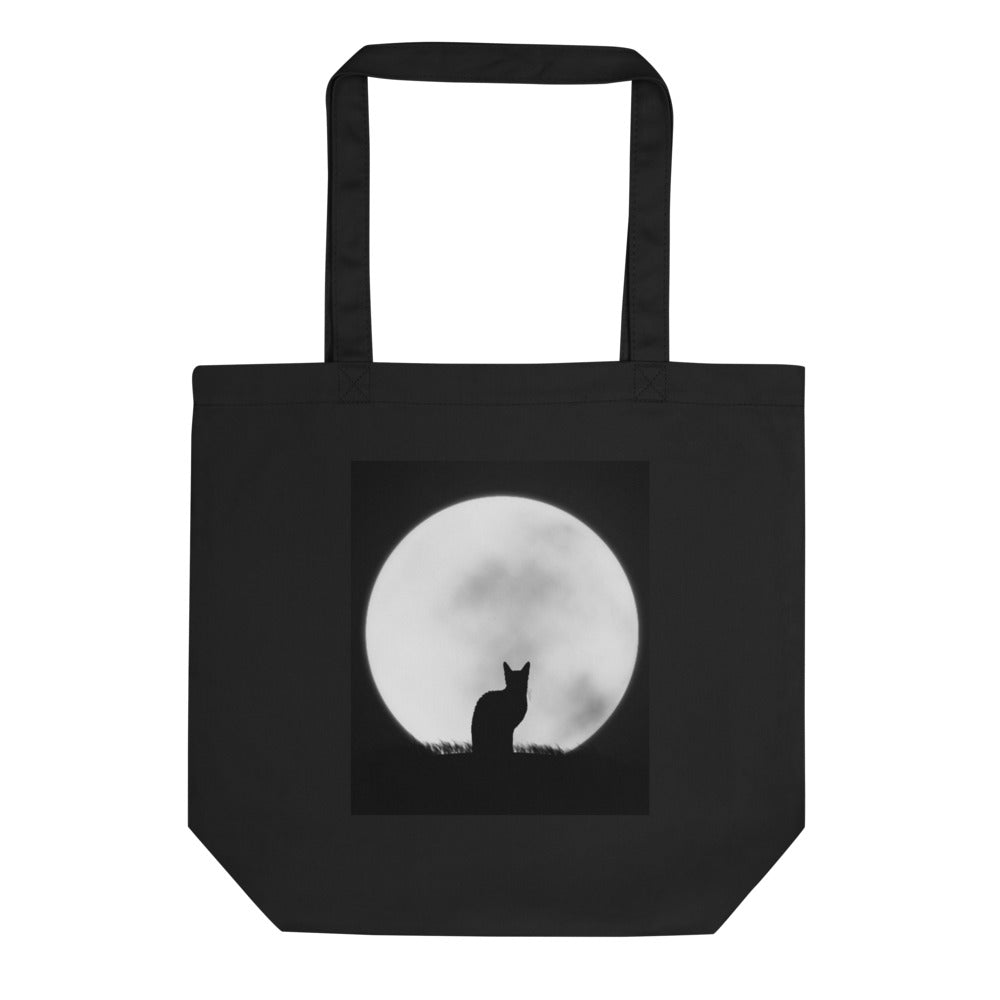 Black cat icon and moon phase Adjustable Apron