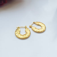 Melody Golden SS#20 Hoops Earrings