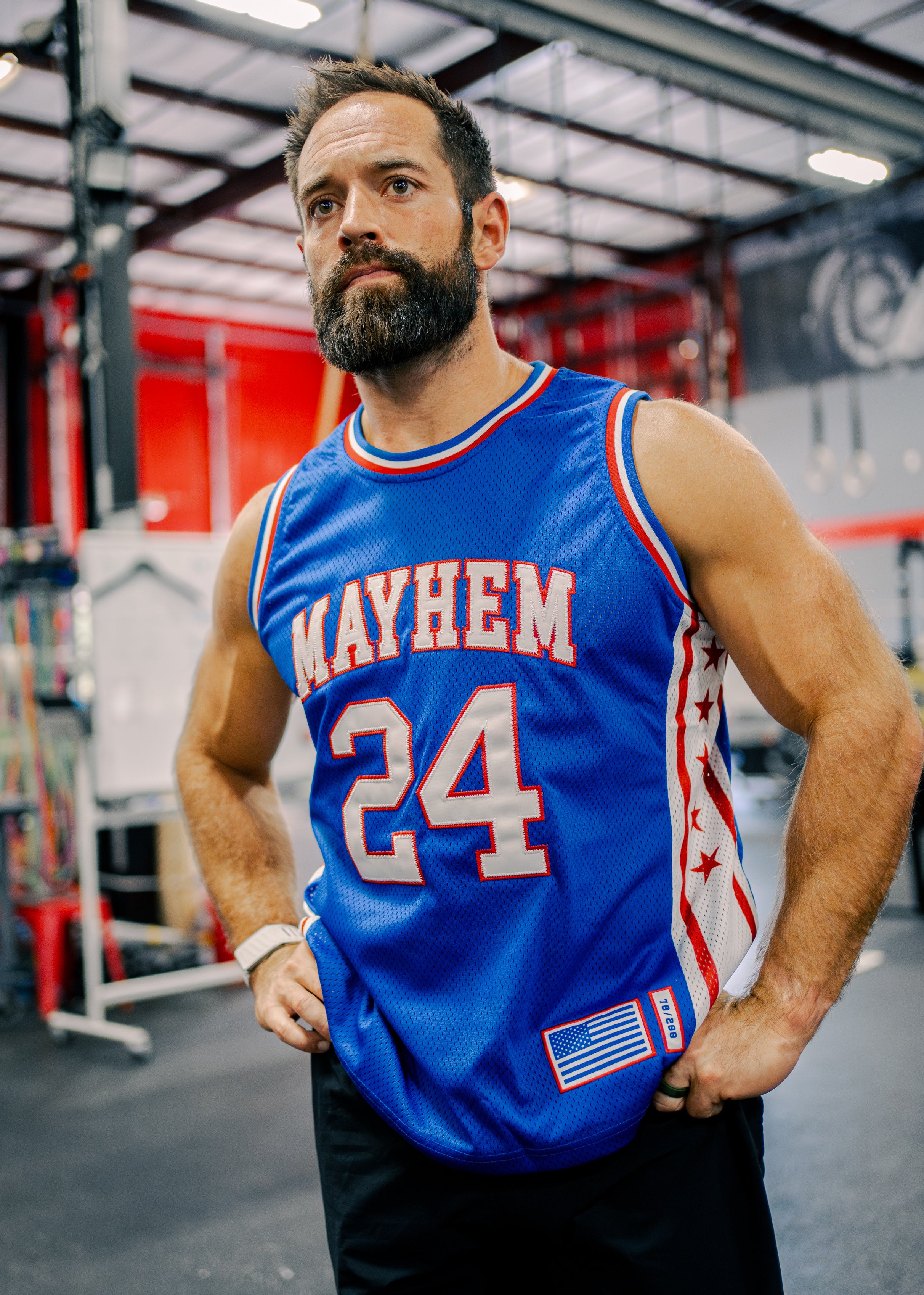 Vintage Blue Mayhem Jersey '24 - MAYHEM NATION product image