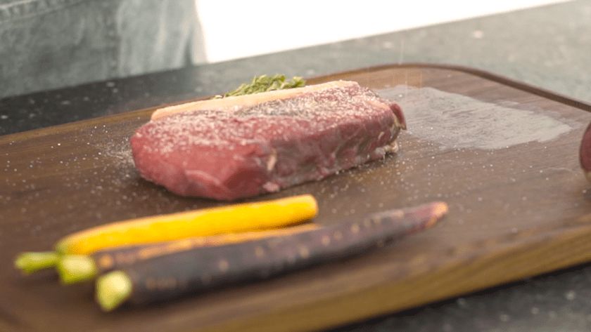 Sous-Vide-Steaksalzen