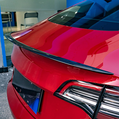 Real Carbon Fiber Spoiler for Tesla Model Y