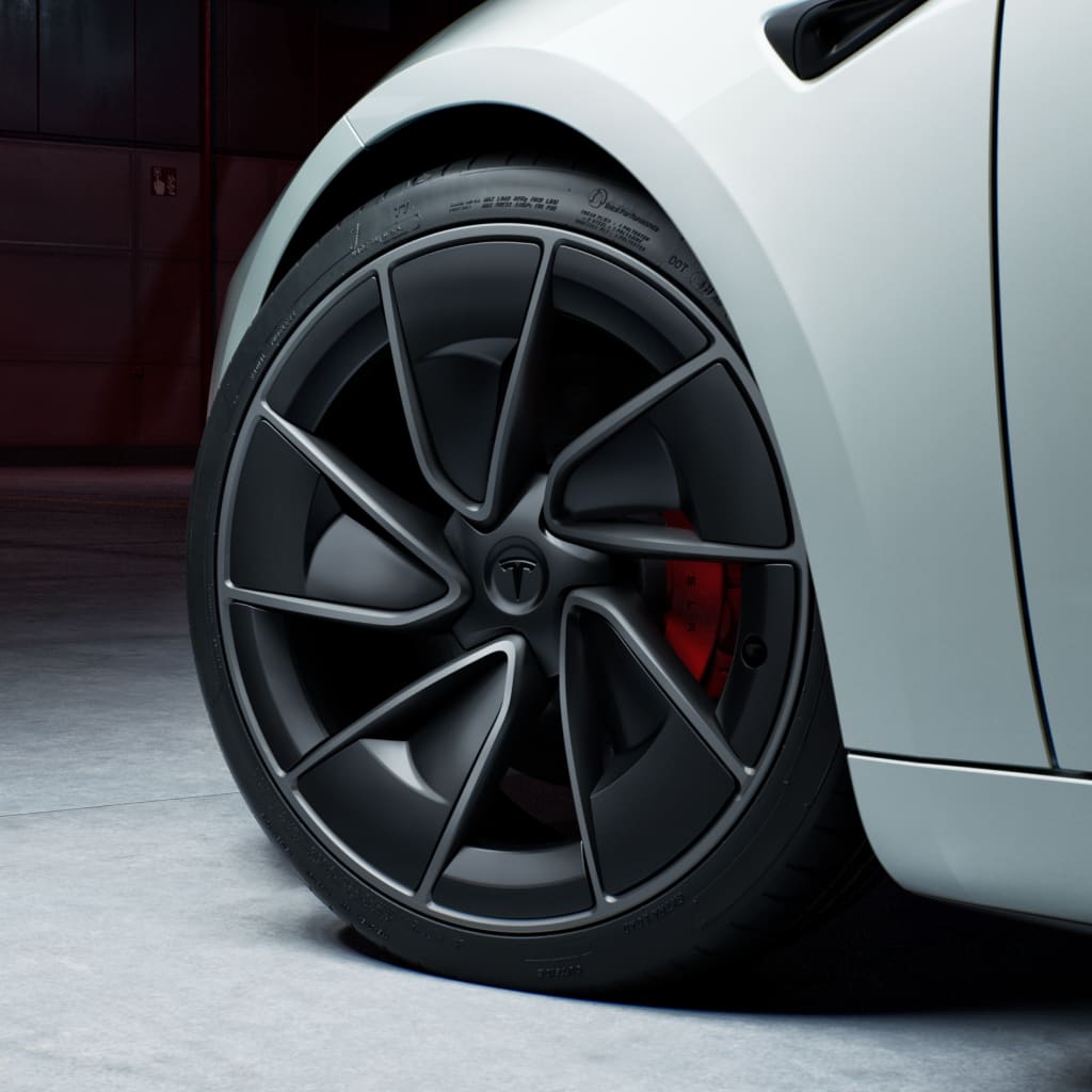 New Tesla Model 3 Performance - Wheels