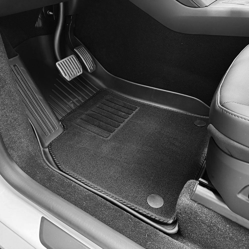 Premium All-Weather Floor Mats for Tesla Model Y Juniper 2025+ - Custom Fit