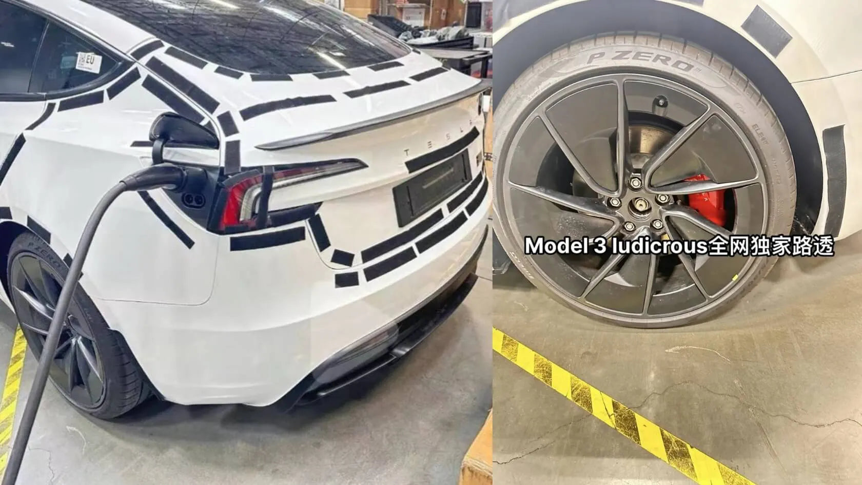 Tesla Model 3 Ludicrous Rear