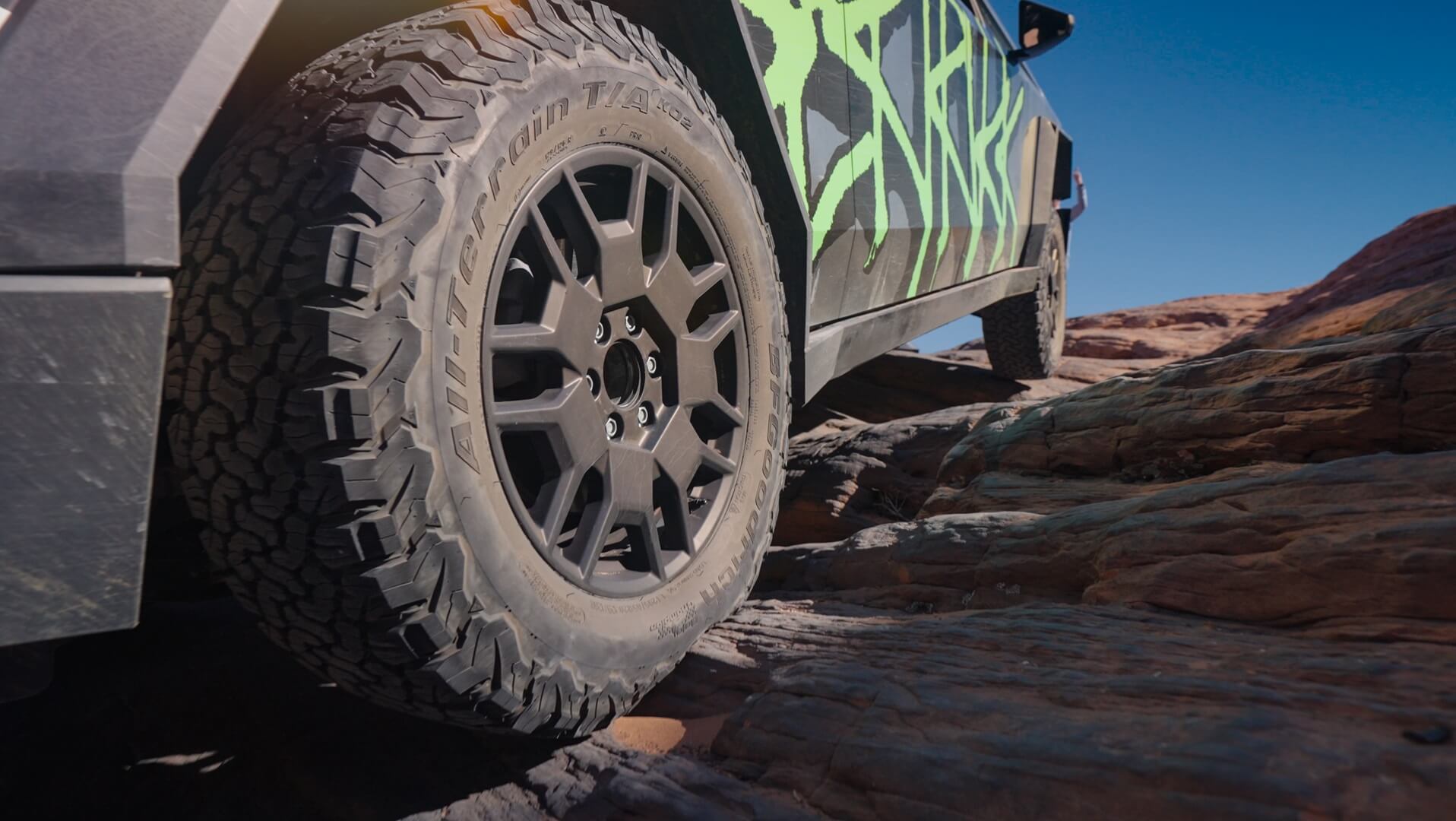 cybertruck new off road features baja mode