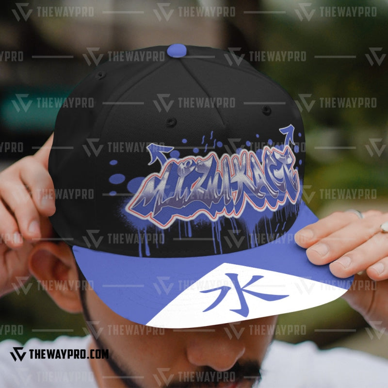 anime naruto shippuden mizukage graffiti custom baseball cap bo2004224 299