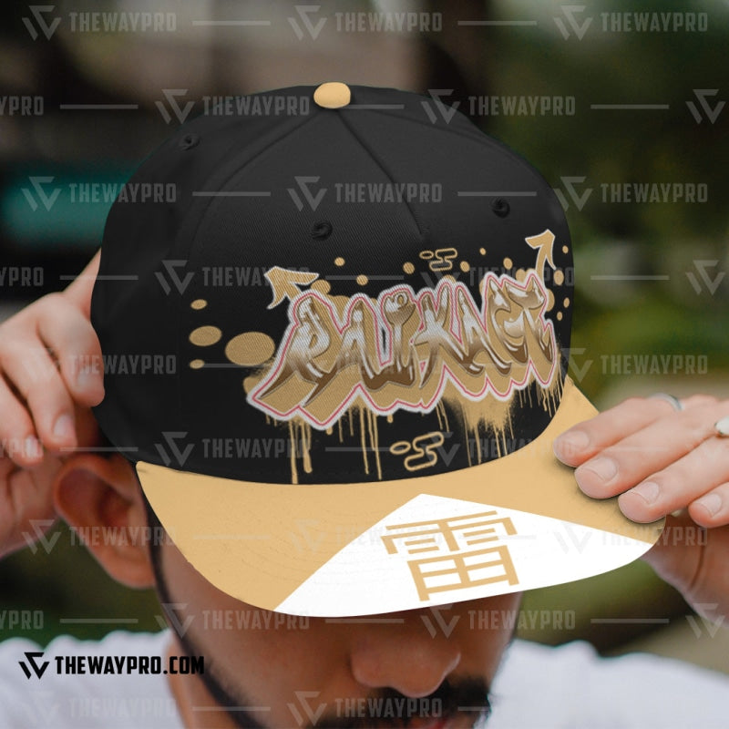 anime naruto shippuden raikage graffiti custom baseball cap bo2004223 255