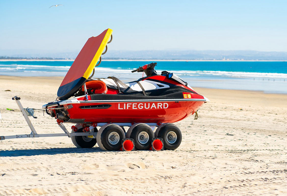 Lifeguard jet ski regulations and safety image