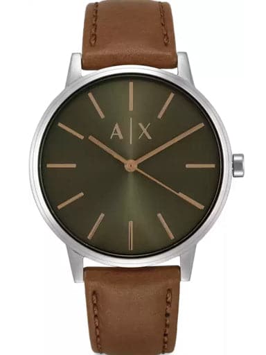 Armani Exchange Cayde Analog Green Dial Men's Watch - Kamal Watch Company