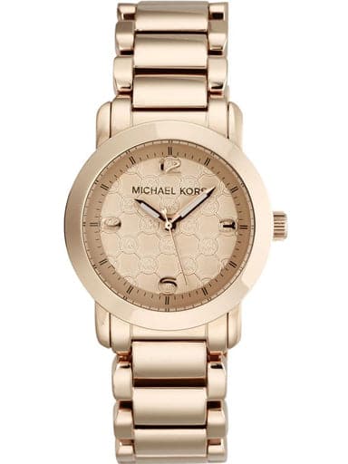 Michael Kors Outlet Analog Rose Gold Dial Women's Watch-MK3159 - Kamal Watch  Company