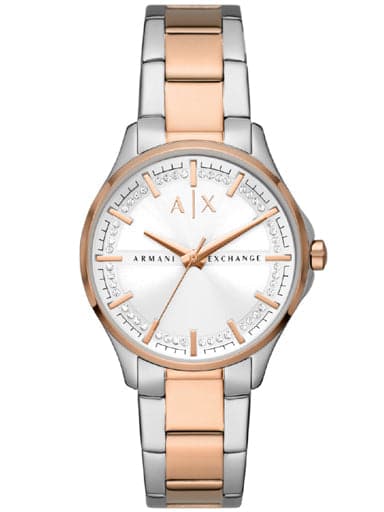 Armani Exchange Three-Hand Gold-Tone Stainless Steel Watch Ax1854