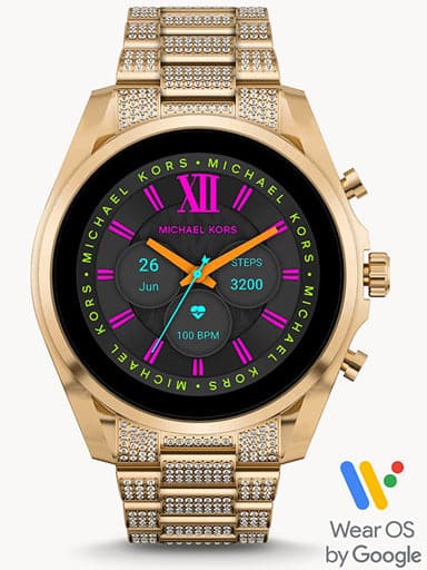 Michael Kors Gen 6 Bradshaw Gold-Tone Stainless Steel MKT5136 - Kamal Watch  Company
