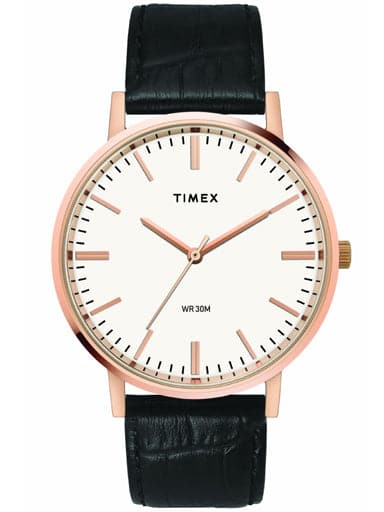 TIMEX ANALOG WHITE DIAL MEN'S WATCH TW0TG8003 - Kamal Watch Company