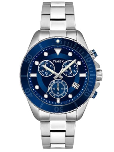 TIMEX MENS BLUE DIAL WATCH TWEG20103 - Kamal Watch Company