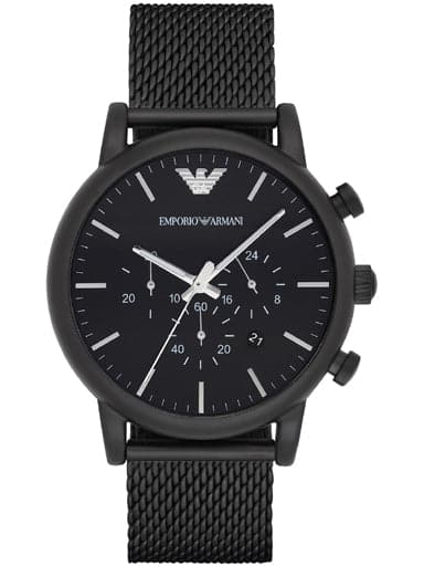Emporio Armani Men's Sport Chronograph Stainless Steel Bracelet Watch -  Kamal Watch Company