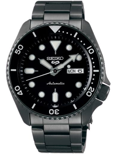 Seiko Automatic Black Dial Back Metal Strap Men's Watch SRPD65K1 - Kamal  Watch Company