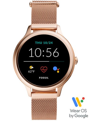 Fossil Gen 5E Rose Gold Smartwatch FTW6068 - Kamal Watch Company