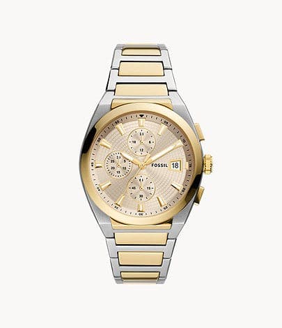 DIESEL-57mm Mens Mr. Daddy 2.0 Multifunction Stainless Steel Watch -  (Gold-Tone)