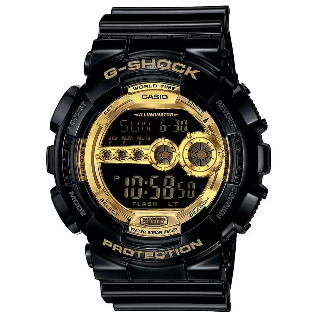 Analog-Digital New Casio G Shock Dual Time Chain Strap Watch For Men at Rs  1500 in Bhopal