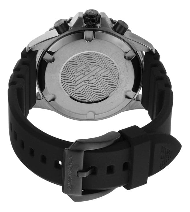 Stainless Armani with Strap-AX281 Quartz Steel Exchange Men\'s AX Watch