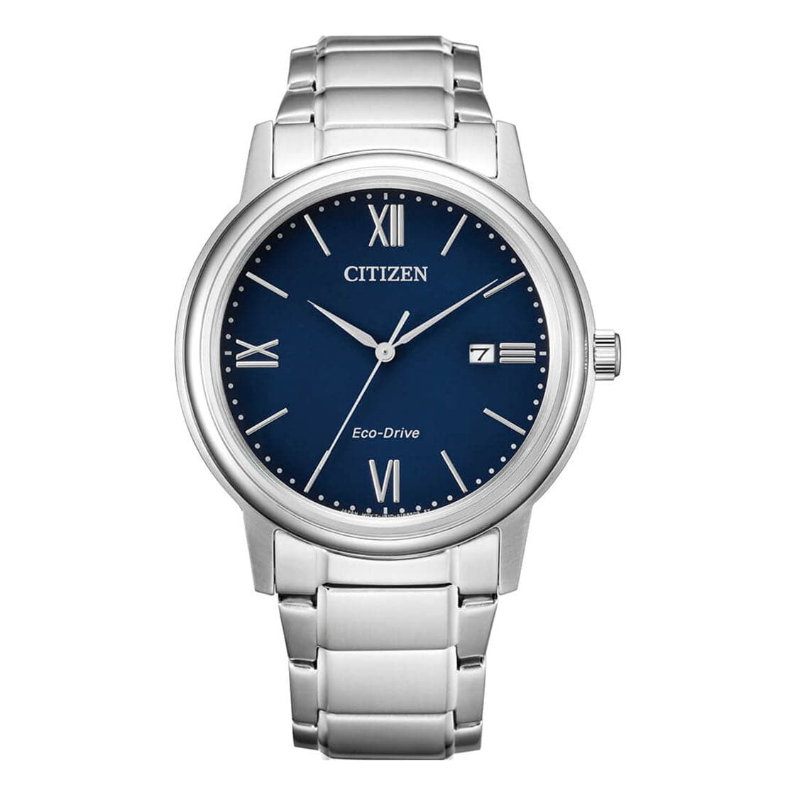 CITIZEN ECO-DRIVE GENTS WATCH BLUE DIAL - AW1670-82L - Kamal Watch Company