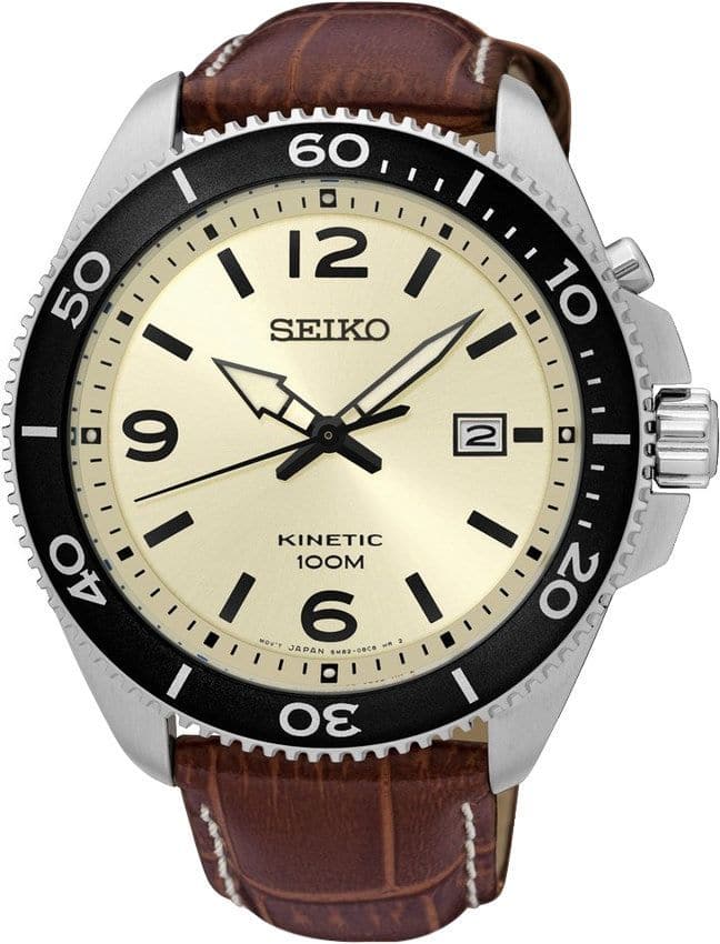 SEIKO Kinetic Quartz Watch SKA749P1 - Kamal Watch Company